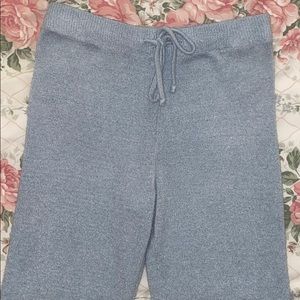 Uniqlo Fuzzy Pajama Pants